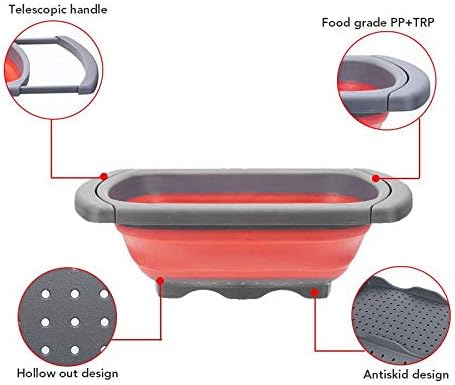 Escurridor CompactPro: Práctico, Plegable y Extensible