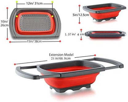 Escurridor CompactPro: Práctico, Plegable y Extensible