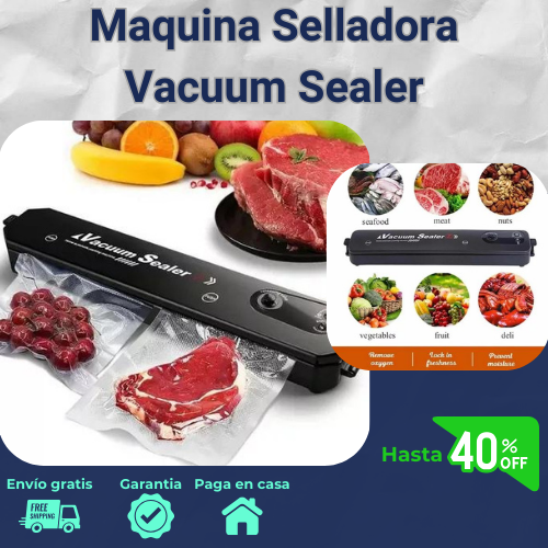 Maquina Selladora Vacuum Sealer