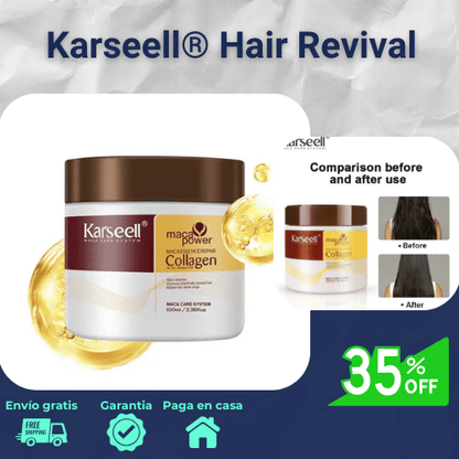 Karseell® Hair Revival: Fuerza y Vitalidad en Cada Hebra